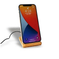 Multifunctional Wireless Charging Bamboo Wood Wireless Phone Charger stand Multifunctional Fast 5w 7.5w 10w